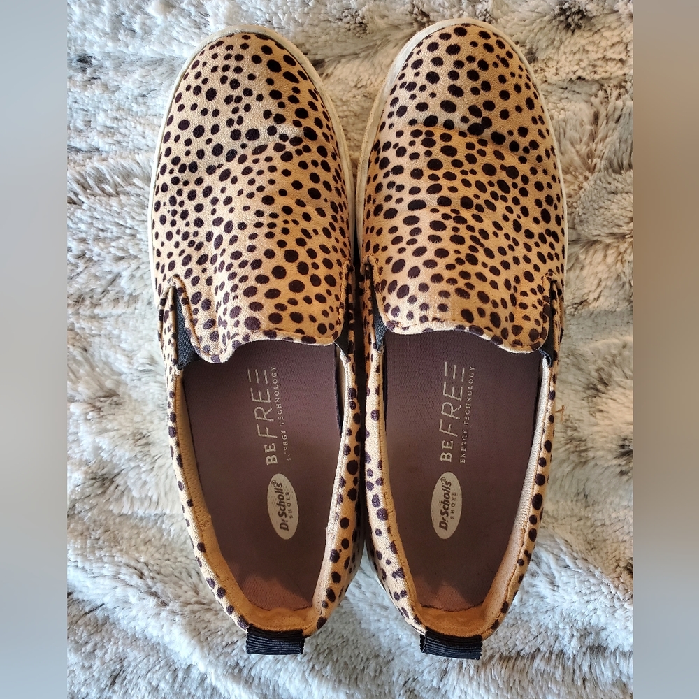 Dr. Scholl's women's slip-on cheetah sneakers Size 6